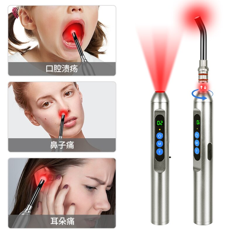 Handheld Red Light Therapy - Near Infrared Led Light Face Eye Lip Skin Care Tool