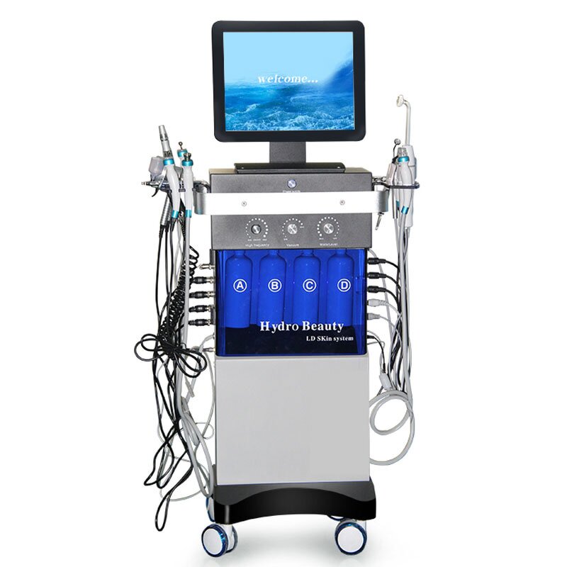 Multifunctional Aqua Peeling Machine - Beauty SPA RF Skin Tightening Facial Deep Cleaning
