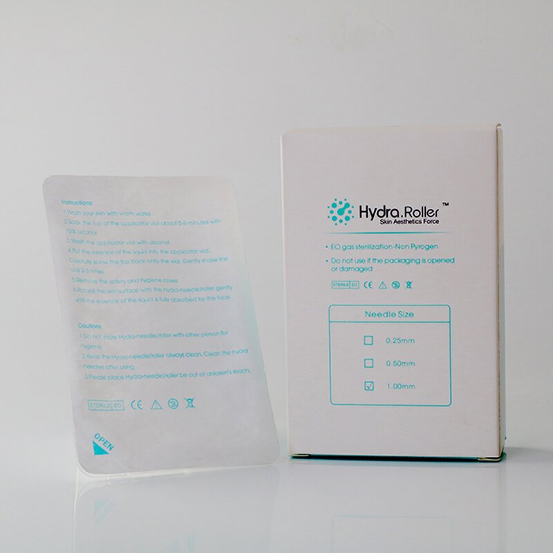 Derma Roller Manufacturer - 64 Titanium Needles Hydra Roller with Ampoule