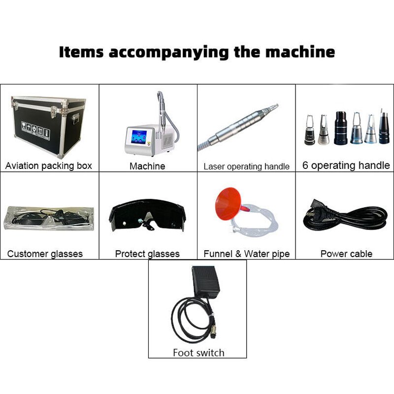 ADG PHT55 Pico Laser - 2500W 1064 755 532nm Spot Eyeline Pigment Removal