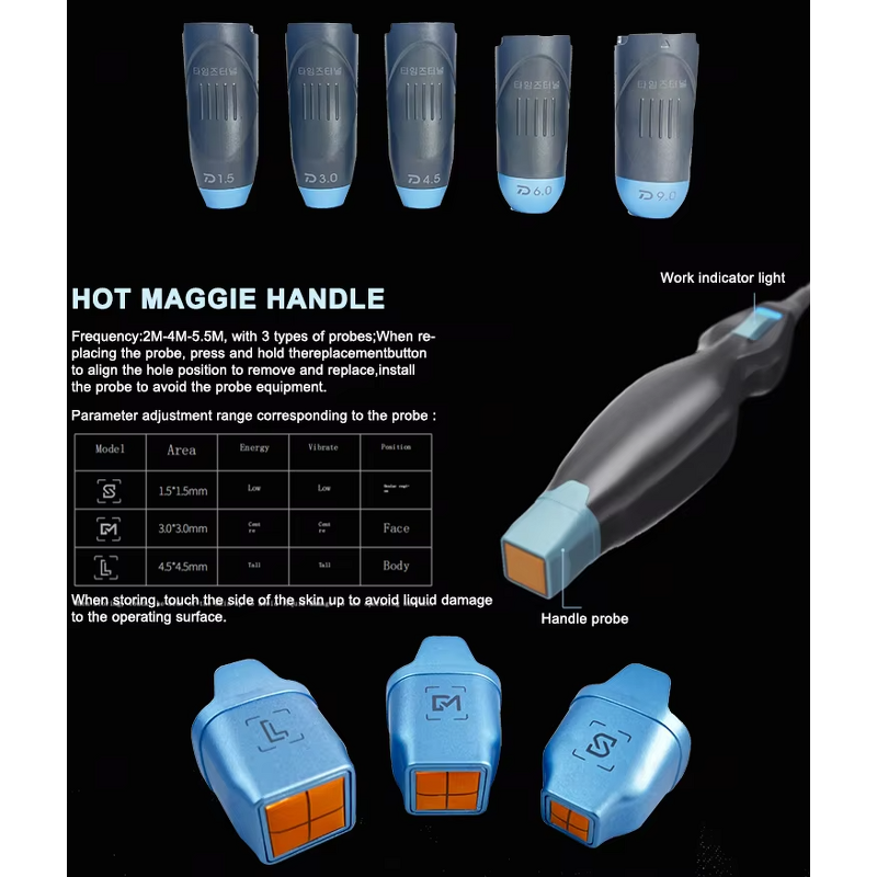Titanium Hifu RF Machine - 2025 Uprgraded Ultralift Ultrasound Skin Tightening
