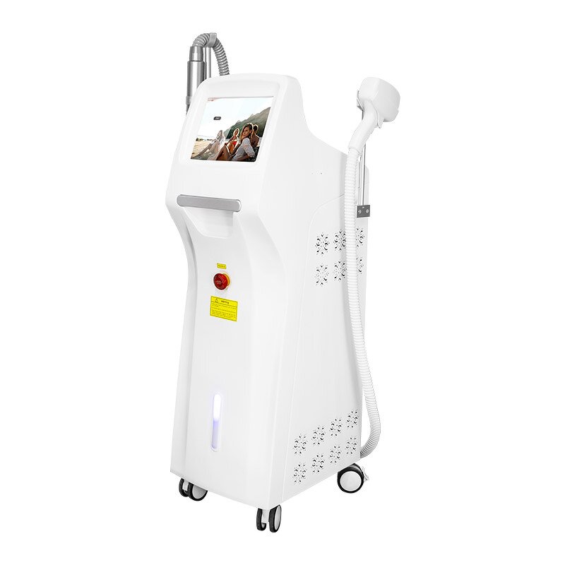 2in1 Pico Diode Laser - 755 808 1064nm Ice Cooling Salon Hair Removal Machine