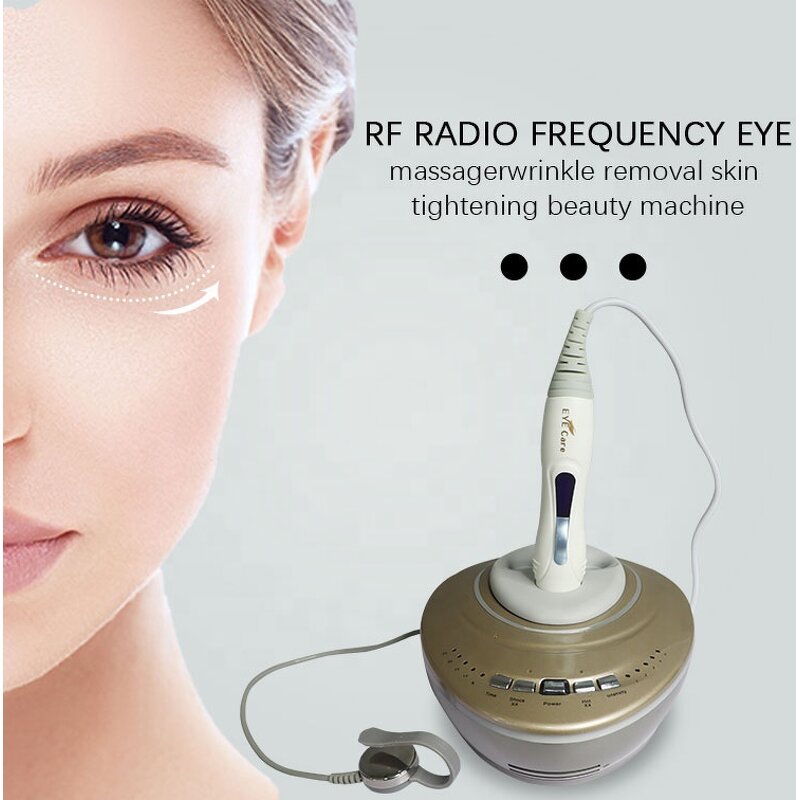 RF Radio Frequency Eye Massager - Skin Tightening Wrinkle Removal UK/EU Plugs