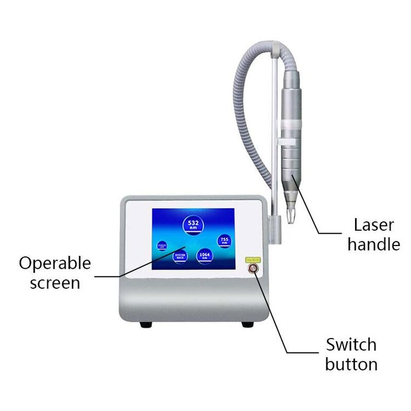 High Power Picosecond Laser - New Design Tattoo Removal Carbon Peeling Machine