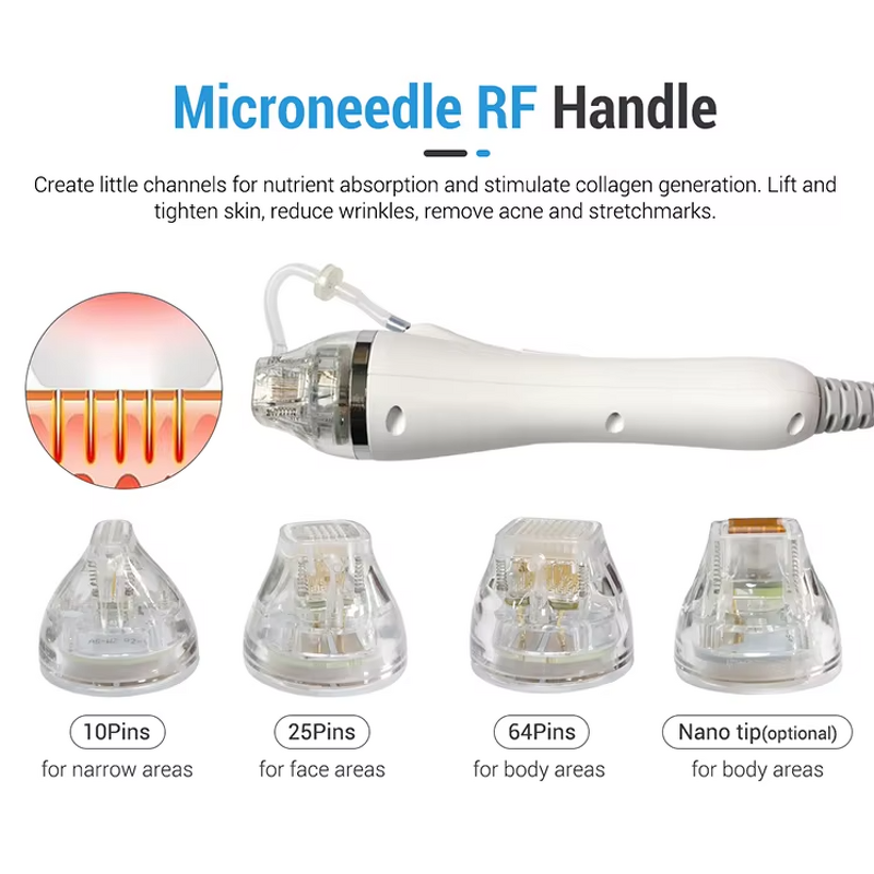 2 in 1 Anti-Aging Machine - 7D HIFU RF Micro SMAS Face Lifting Body Shape