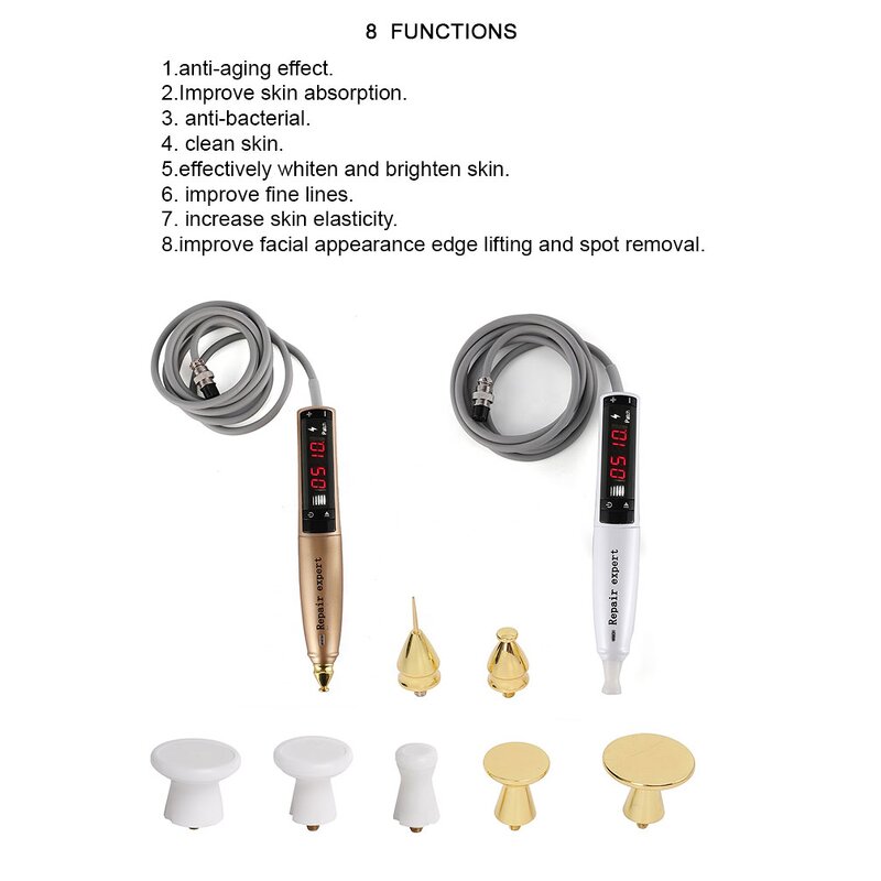 ADG Ozone Plasma Machine - Portable RF Anti-Aging Eyelid Lifting Acne Removal Home