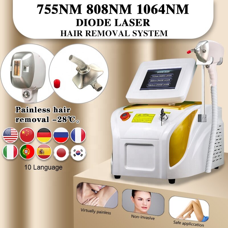 ADG Diode Laser Machine - 2500w 755 808 1064 Portable Hair Removal Best Review