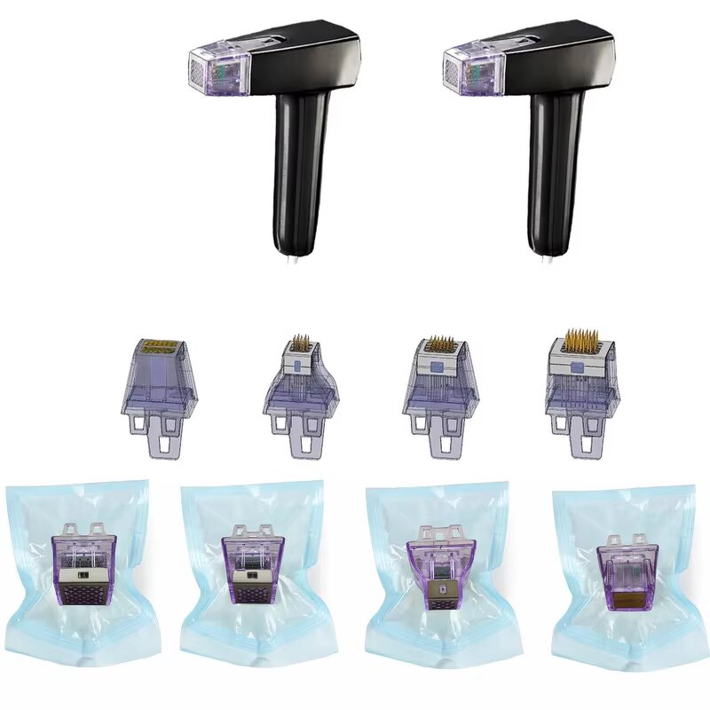 Gold RF Crystallite Depth 8 - Fractional Anti-Aging Wrinkle Acne Removal Face Lift