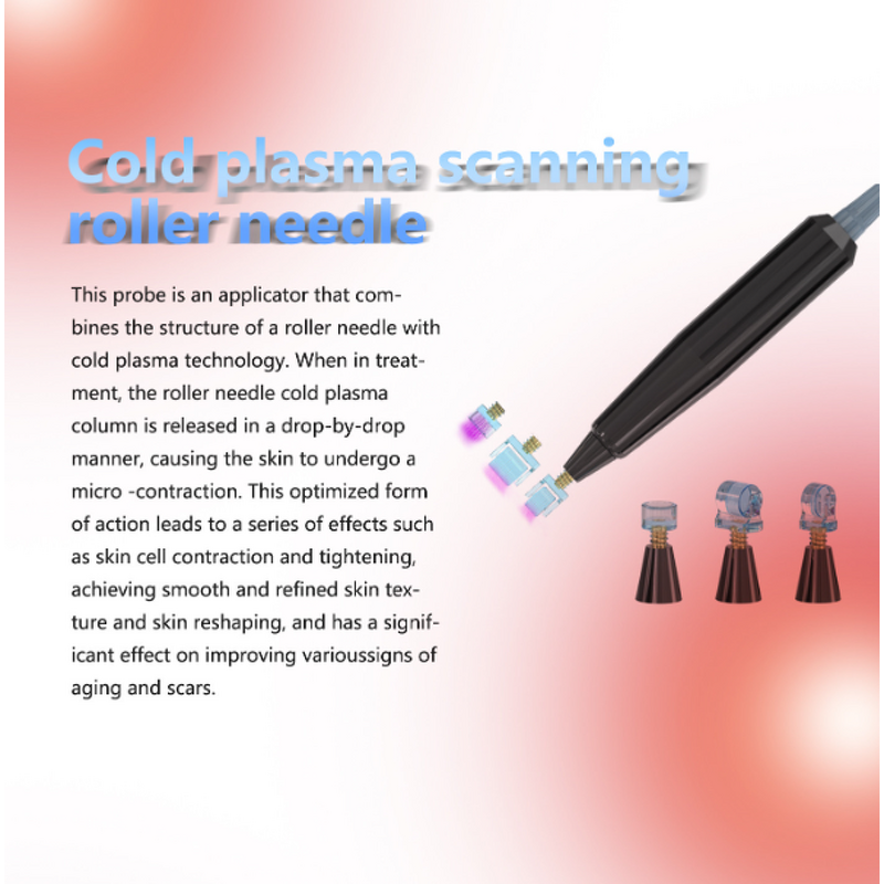 Fusion Plasma 8 in 1 - Cold Warm Needling Ozone Plasma Device IT Desktop