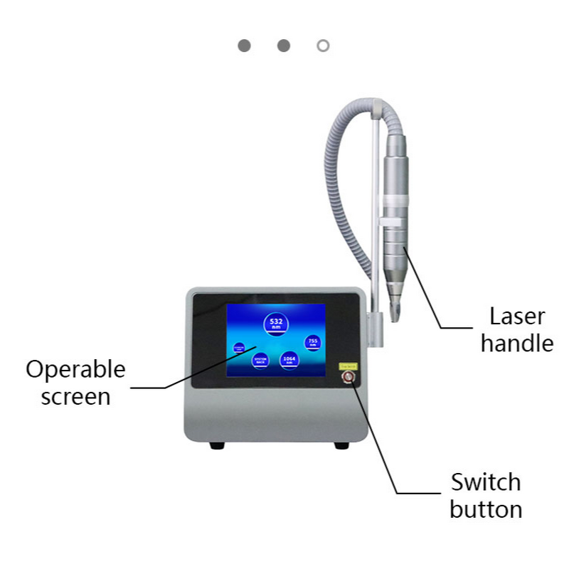 PICO Q Switched Laser Machine - CE Hot Selling Freckle Tattoo Eyebrow Removal