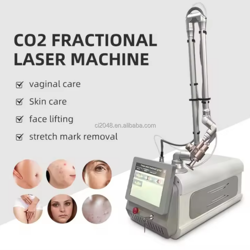 ADG Fractional CO2 Laser - Portable Skin Tightening Face Lifting Stretch Marks Removal