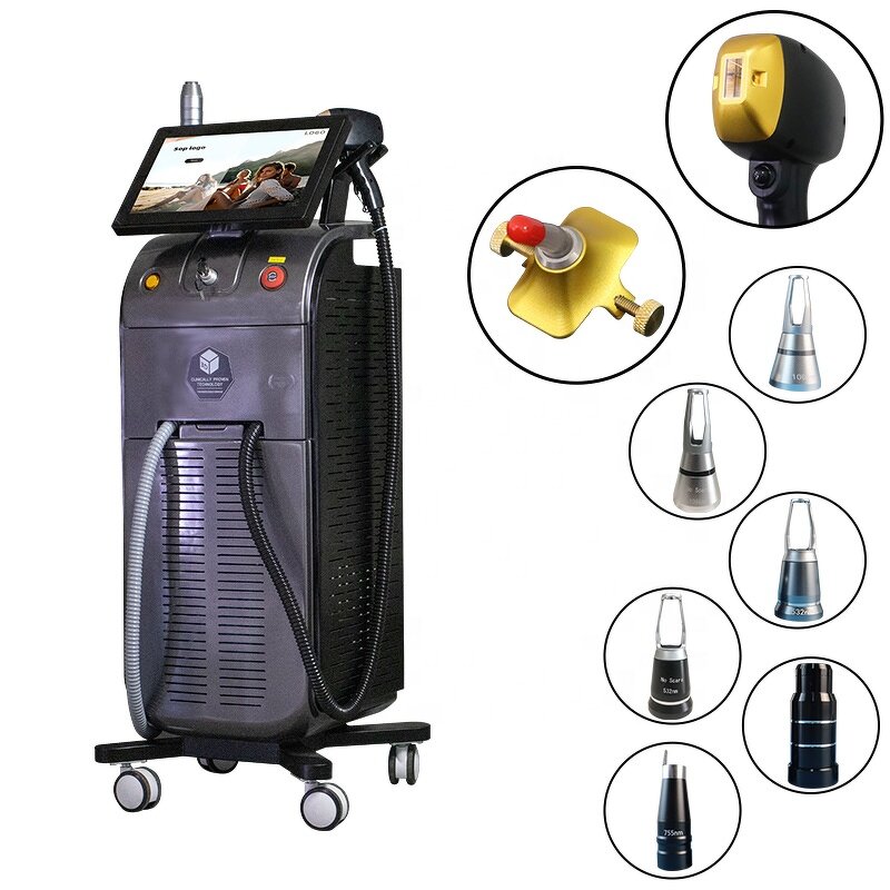 ADG Professional Laser Machine - Diode 755 808 1064 Hair Tattoo Picosecond Removal