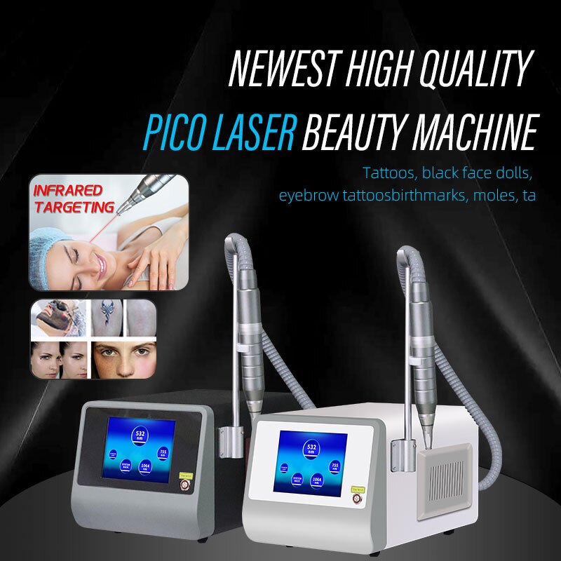 Nd Yag Picosecond Laser - CE 1064 532 755nm Tattoo Removal Machine Price
