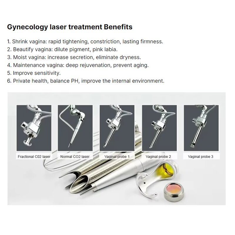 ADG Fractional CO2 Laser - Portable Skin Tightening Face Lifting Stretch Marks Removal