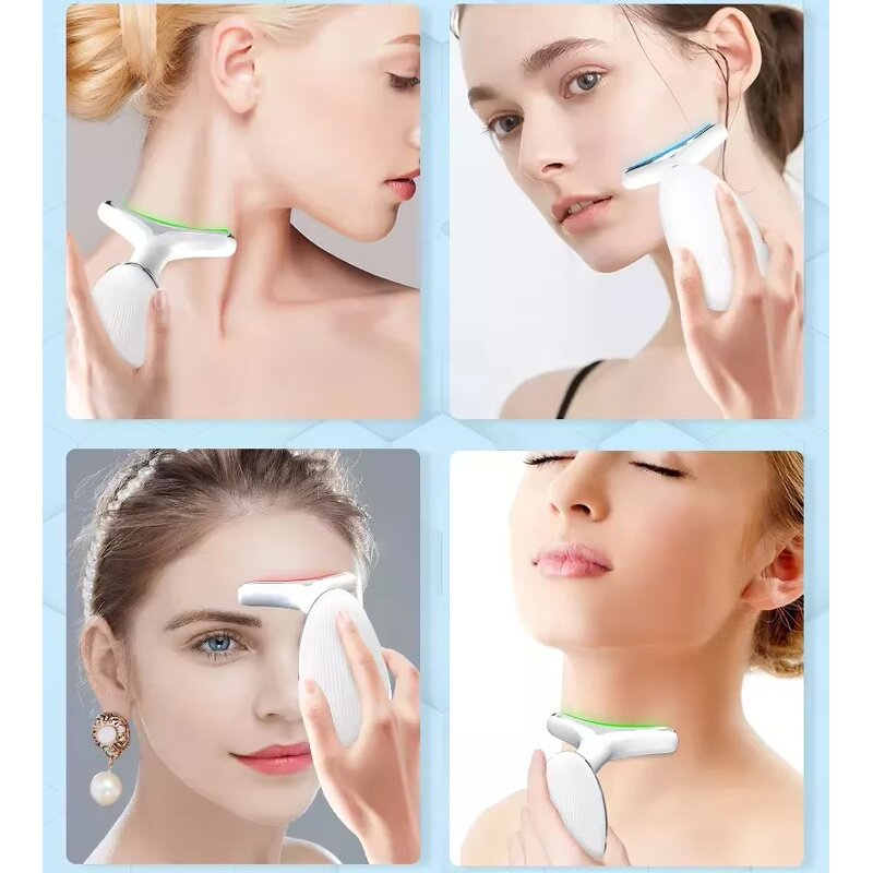 Beauty Device Manufacturer - 2025 New Multifunction V Shape Double Chin Reducer Vibration 3/7 Color