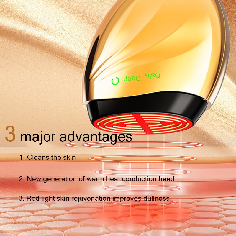 Face Massager Manufacturer - Multifunctional Bio-Electric Small Seal Collagen Cannon Anti-Wrinkle LED for US ZA