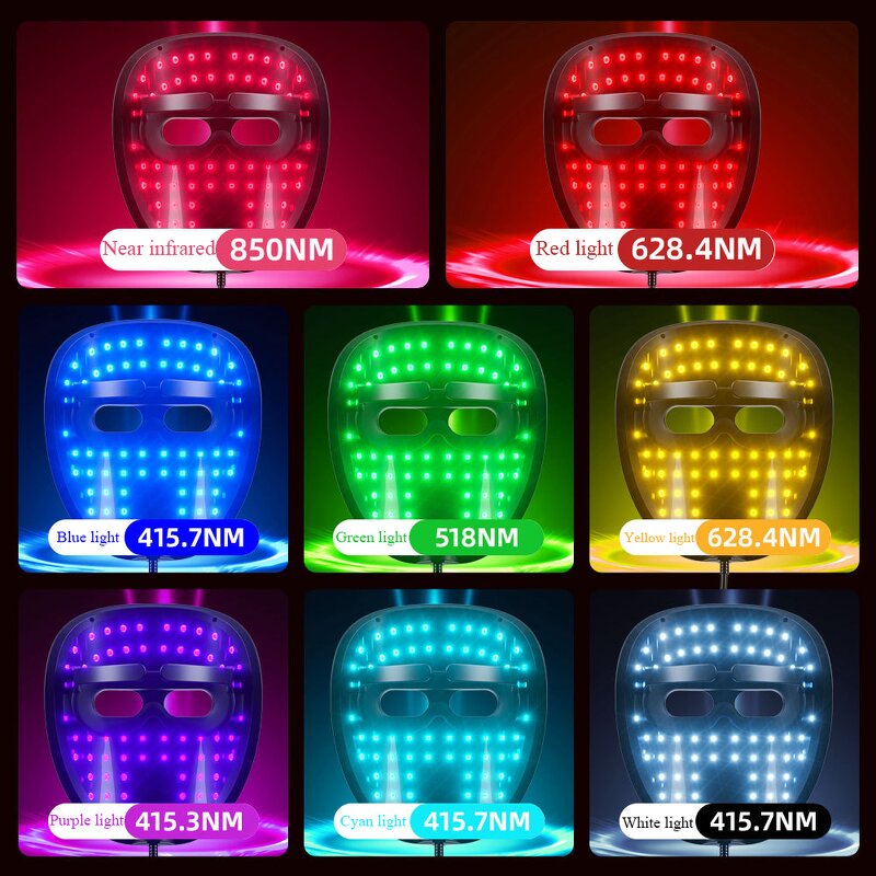 Red Light Therapy Mask Manufacturer - Japan Japanese Medical Grade Qure Blue Photon Sleep