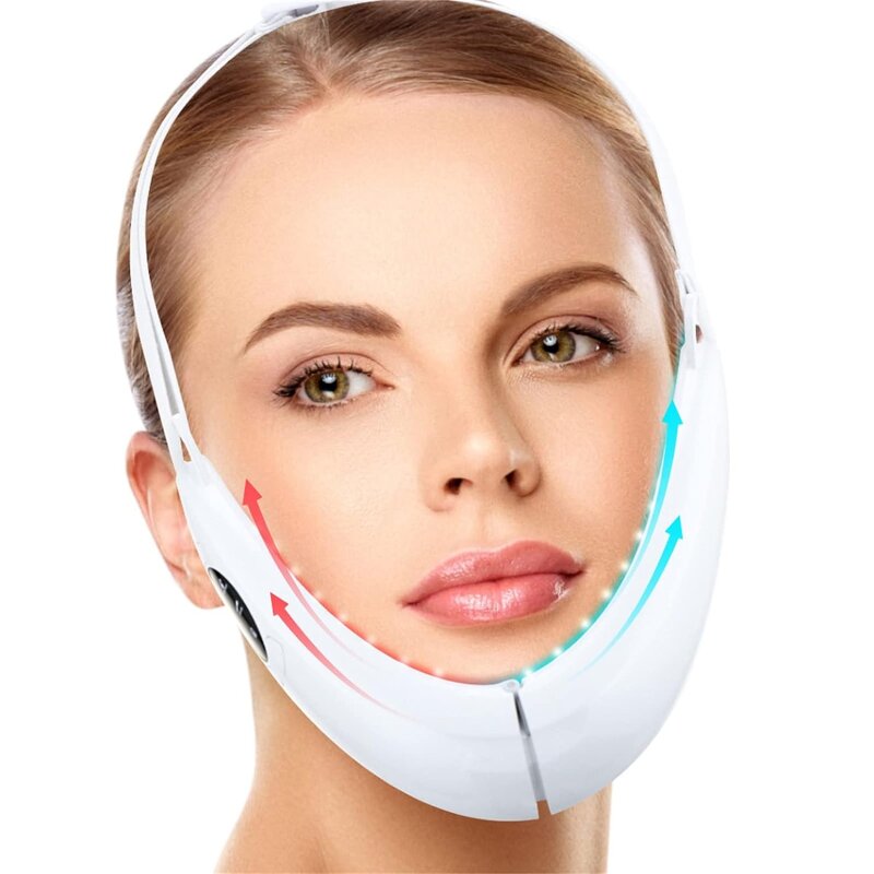 Face Lift Device Manufacturer - Intelligent Anti-Aging Photorejuvenation Microcurrent V Face Shape with Double Chin Reducer