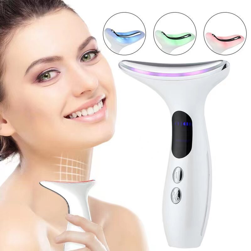 Face Massager Manufacturer - New Arrival Portable Anti-Wrinkle Skin Tightening for Neck Lifting US/ZA Plugs