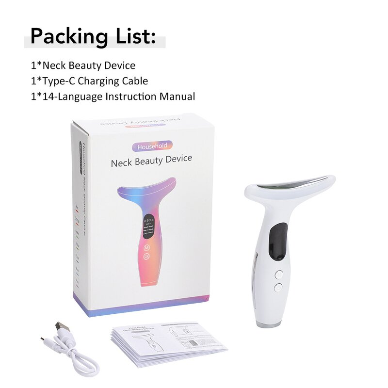 Facial Massager Manufacturer - Wholesale 7 Color Lifting Firming Reducing Nasolabial Folds EMS Vibration