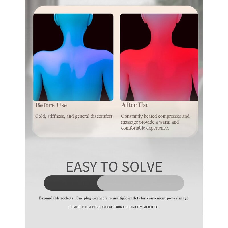 Red Light Therapy Belt Manufacturer - OEM ODM Wearable for Pain Relief Infrared NIR Hot Massage for Shoulder Neck