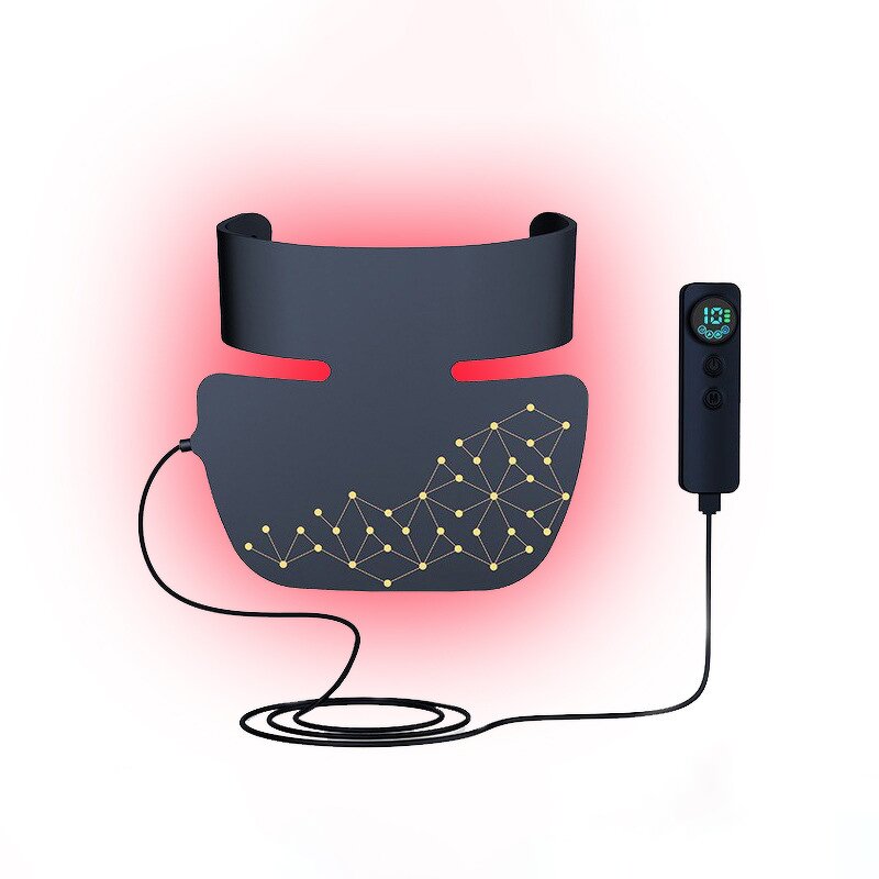 LED Light Therapy Mask Manufacturer - Custom 4 Colors Silicone Red Infrared for Home Use Anti-aging