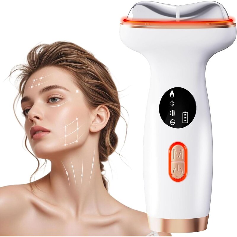 Face Massager Manufacturer - Home Use Bio-Electric Neck Lifting 7-Color Glow Therapy