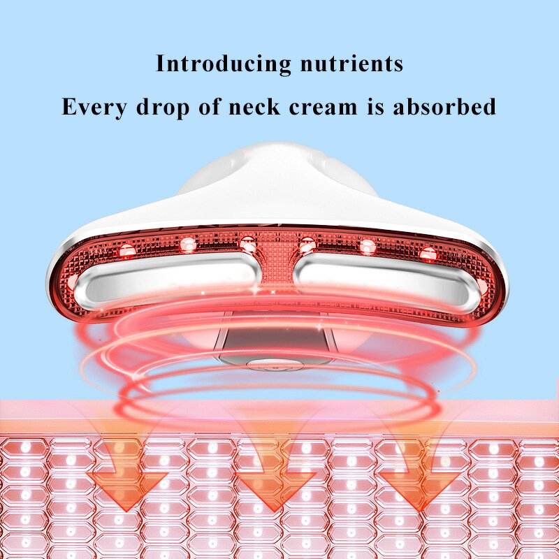 Neck Massager Manufacturer - OEM ODM Home Use 7-Color Light Wrinkle Remover Vibration Microcurrent