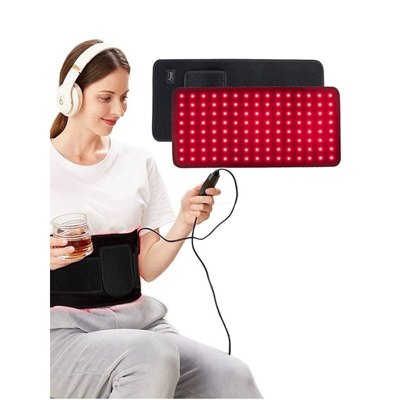 Red Light Therapy Pads Manufacturer - LED 660&850nm Wearable Wrap for Back Shoulder Waist Pain Relief