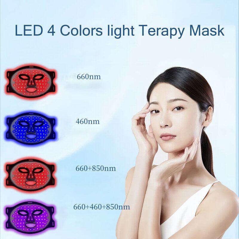 LED Light Therapy Mask Manufacturer - Custom Multi-Color Silicone for Skin Rejuvenation IR FIR Sauna