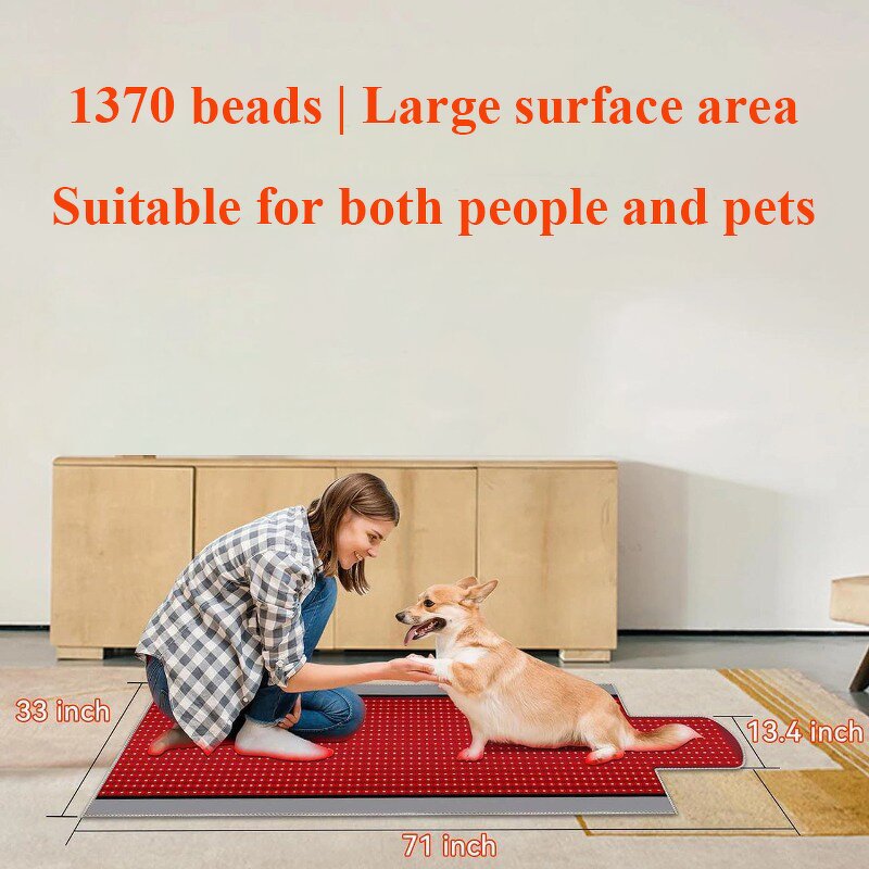 Red Light Therapy Blanket Manufacturer - Full Body Infrared NIR LED for Beauty Rejuvenation Muscle Pain Relief