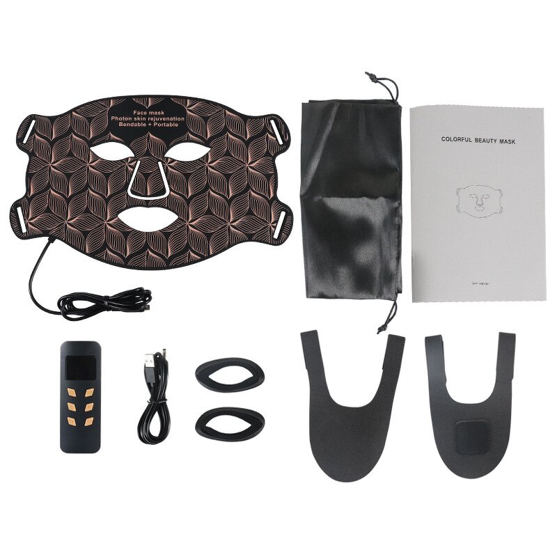 LED Light Therapy Mask Manufacturer - Wholesale Custom Logo DDP 7 Colors + Infrared for Skin Rejuvenation