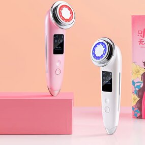 Face Massager Manufacturer - New Arrival Glow Bio-Electric Skin Tightening Rejuvenation Hot Cold US Plug