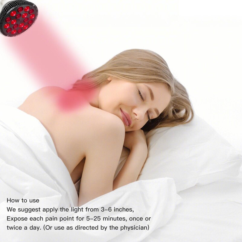 Red Light Therapy Lamp Manufacturer - Customized 18pcs Multicolor Par 660nm 850nm NIR for Home Face SPA US Plug