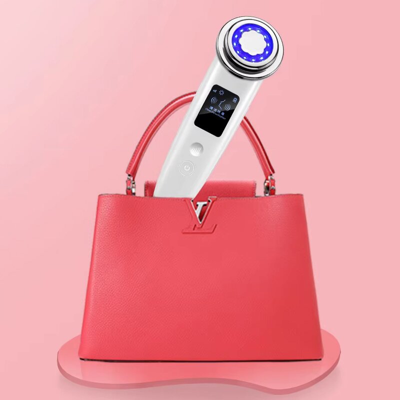 Face Massager Manufacturer - New Arrival Glow Bio-Electric Skin Tightening Rejuvenation Hot Cold US Plug