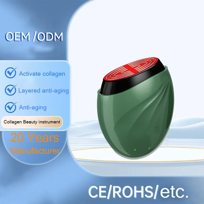 Beauty Device Manufacturer - 2025 New Bio-Electric Collagen US Glow Therapy Face Rejuvenation Lifting Heating