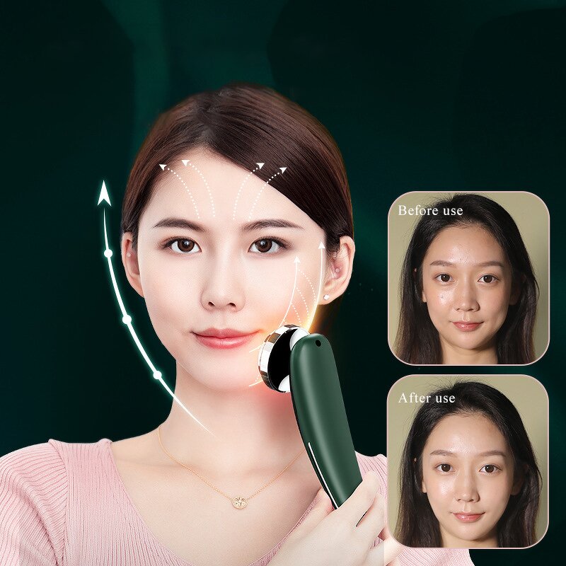 Beauty Massager Manufacturer - OEM ODM Red & Blue Light Therapy Facial Cleansing Extraction Ultrasonic