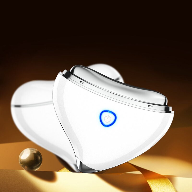 Gua Sha Device Manufacturer - New Microcurrent Heating Vibration Bio-Electric Glow Therapy Face Neck Lifting