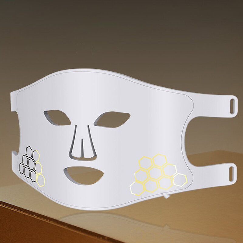 LED Light Therapy Mask Manufacturer - Factory Custom 4-color Silicone for Whitening Marks Freckles