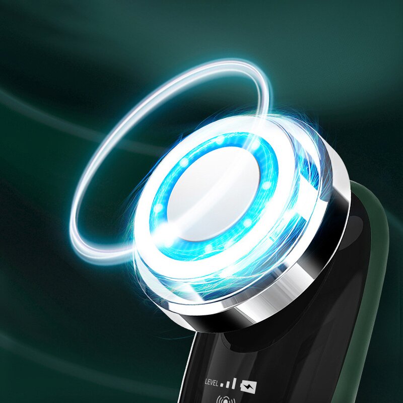 Beauty Massager Manufacturer - OEM ODM Red & Blue Light Therapy Facial Cleansing Extraction Ultrasonic