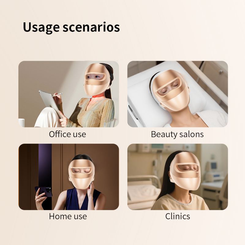 LED Light Therapy Mask Manufacturer - Professional 3D 5D Laser Red Green Blue Far Infrared Photon