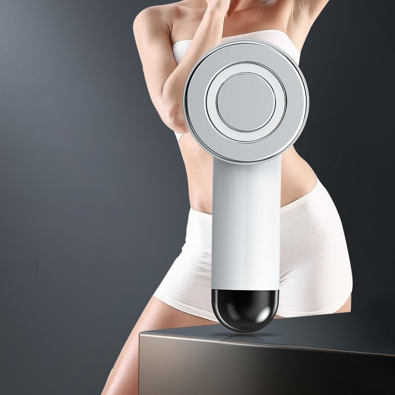 Slimming Device Manufacturer - Home Use EMS Heat Red Light 3 in 1 Handheld Electric Fat Burning Body Sculpting