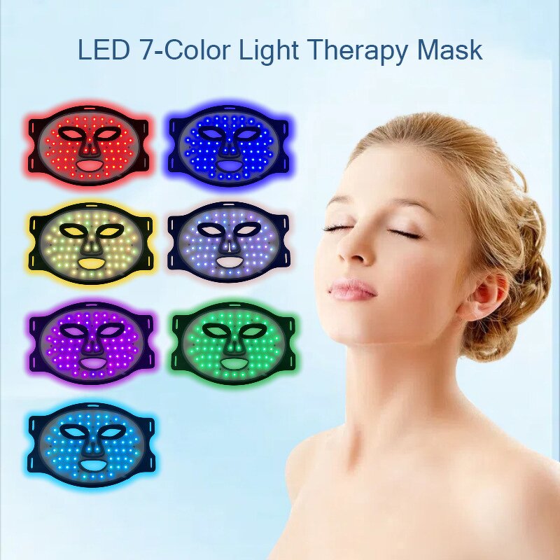 LED Light Therapy Mask Manufacturer - Custom Multi-Color Silicone for Skin Rejuvenation IR FIR Sauna