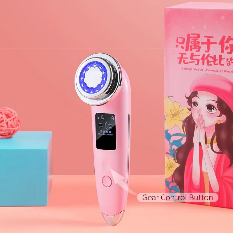 Face Massager Manufacturer - New Arrival Glow Bio-Electric Skin Tightening Rejuvenation Hot Cold US Plug