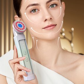 Beauty Device Manufacturer - Multifunctional RF Skin Rejuvenation Home EMS Facial Lifting Whitening Shaping