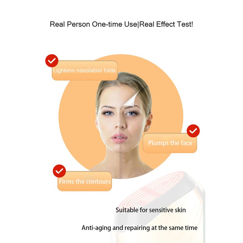 Beauty Device Manufacturer - 2025 New Bio-Electric Collagen US Glow Therapy Face Rejuvenation Lifting Heating