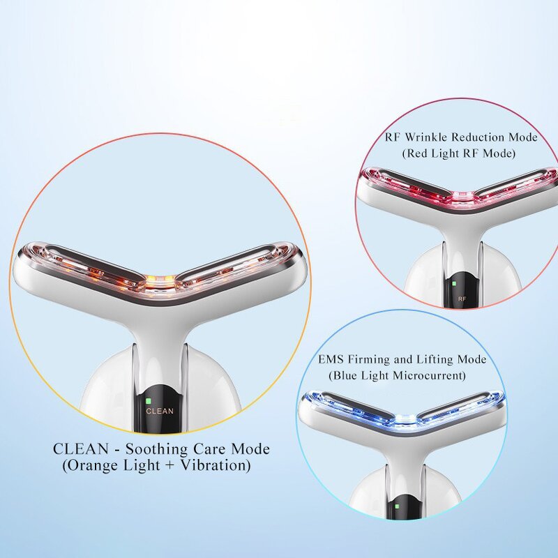 Facial Sculpting Machine Manufacturer - Customized EMS Vibration LED Red Light Therapy Neck Care Skin Tightening