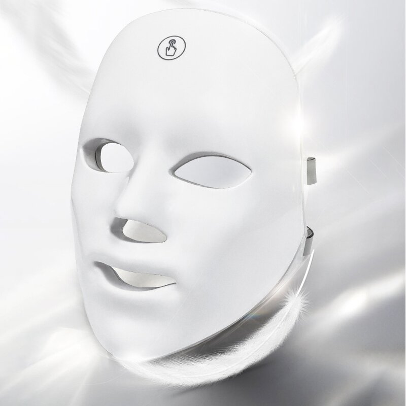 LED Light Therapy Mask Manufacturer - Portable 7-Color Red Infrared Photon for Skin Care Wrinkle Removal