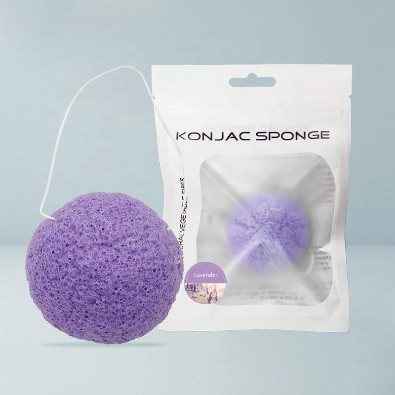 Teardrop Konjac Sponge - Natural Face Washing Cleansing Exfoliation Tool