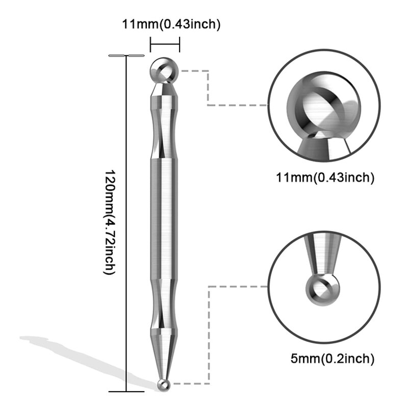 Stainless Steel Massage Ball - Full Body Deep Tissue Relaxing Acupuncture Tool